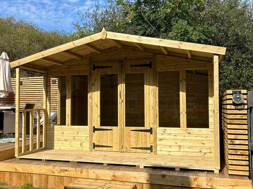 #SHA025 12x12 Apex Summer House