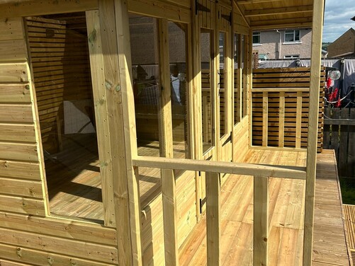 #SHA025 12x12 Apex Summer House