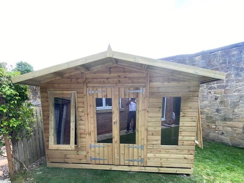 #SHA027 12x10 Apex Summer House