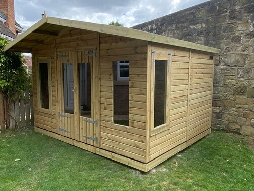 #SHA027 12x10 Apex Summer House