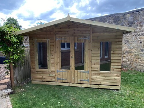 #SHA027 12x10 Apex Summer House