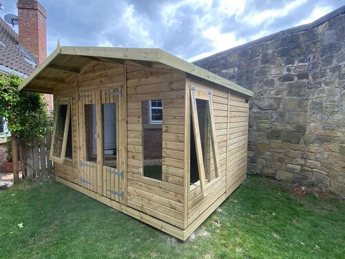 #SHA027 12x10 Apex Summer House