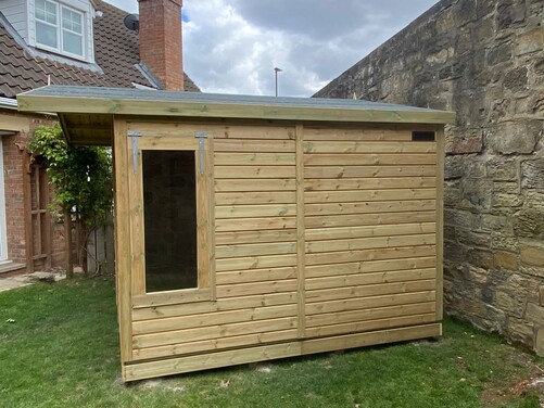 #SHA027 12x10 Apex Summer House