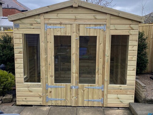 #SHA038 9x7 Apex Summer House