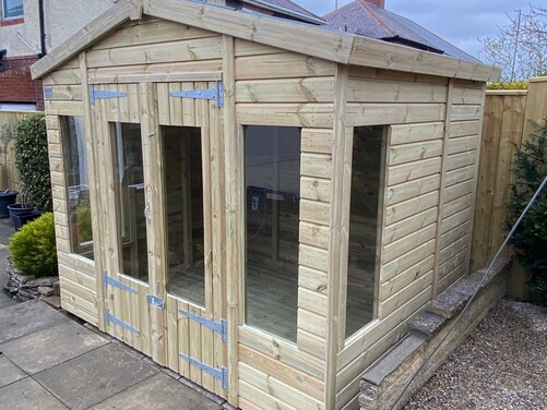 #SHA038 9x7 Apex Summer House