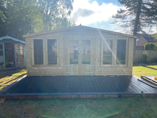 #SHA039 16x10 Apex Summer House