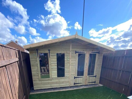 #SHA041 12x12 Apex Summer House