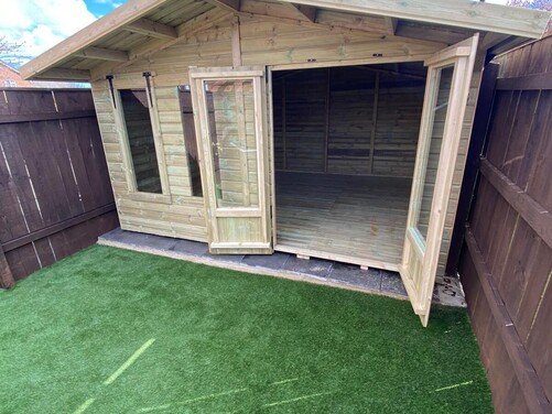 #SHA041 12x12 Apex Summer House