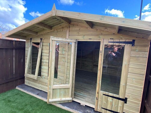 #SHA041 12x12 Apex Summer House