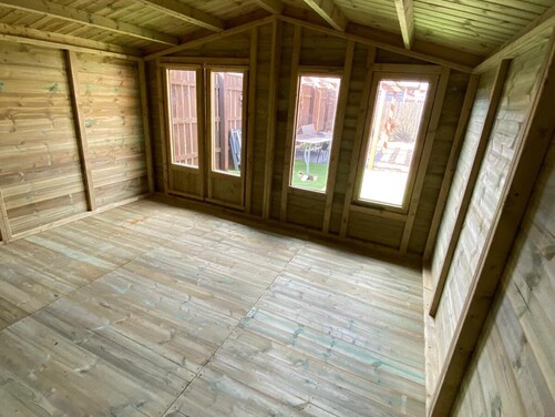 #SHA041 12x12 Apex Summer House