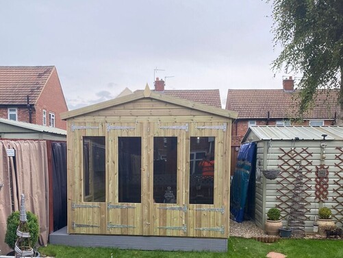 #SHA042 14x9 Apex Summer House