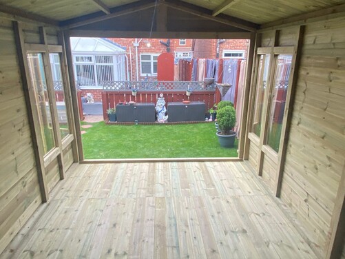 #SHA042 14x9 Apex Summer House