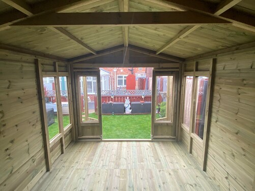 #SHA042 14x9 Apex Summer House