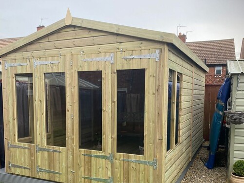 #SHA042 14x9 Apex Summer House