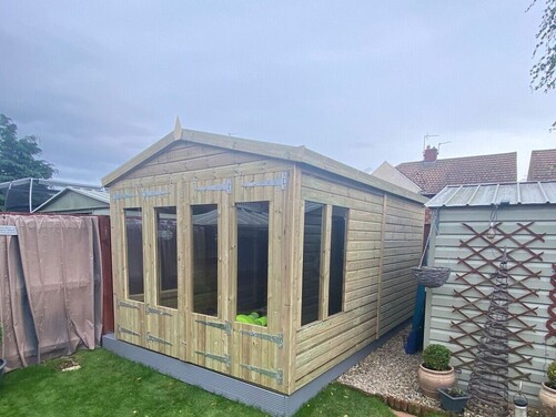 #SHA042 14x9 Apex Summer House