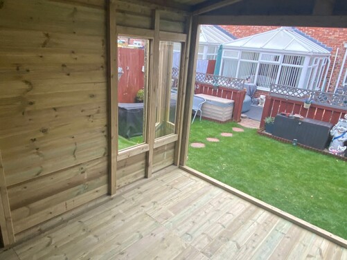 #SHA042 14x9 Apex Summer House