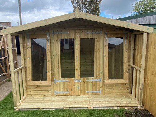 #SHA043 10x10 Apex Summer House