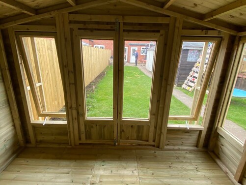 #SHA043 10x10 Apex Summer House