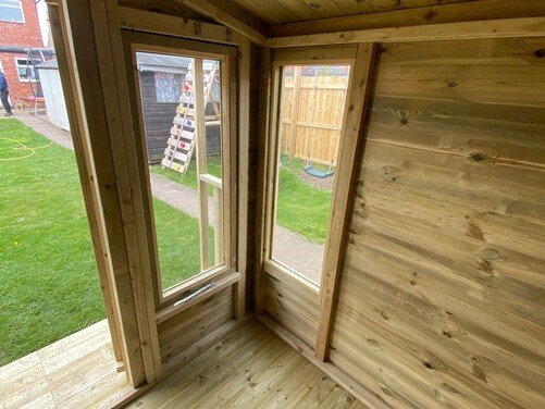 #SHA043 10x10 Apex Summer House