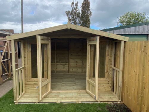 #SHA043 10x10 Apex Summer House