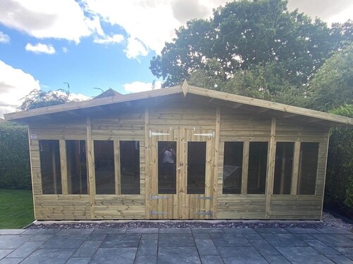 #SHA044 20x12 Apex Summer House