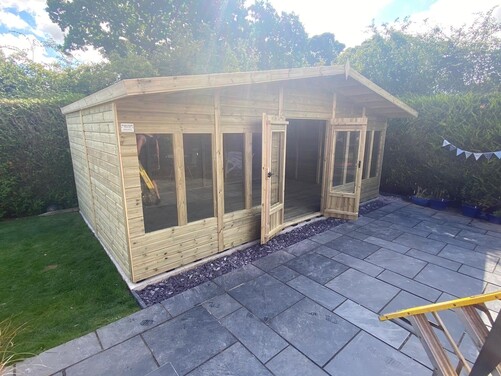 #SHA044 20x12 Apex Summer House