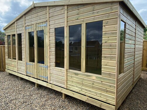 #SHA045 18x10 Apex Summer House