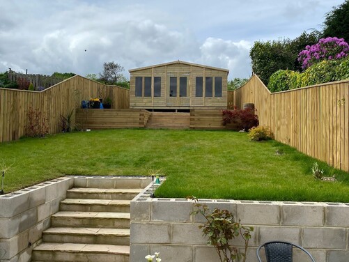 #SHA045 18x10 Apex Summer House