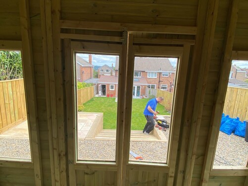 #SHA045 18x10 Apex Summer House