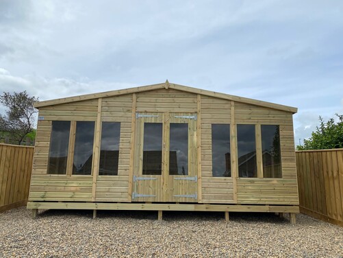 #SHA045 18x10 Apex Summer House