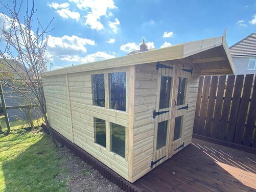 #SHA046 14x8 Apex Summer House