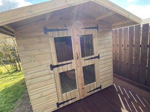 #SHA046 14x8 Apex Summer House