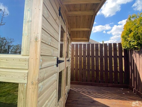 #SHA046 14x8 Apex Summer House