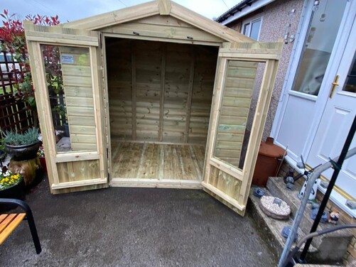 #SHA047 6x6 Apex Summer House