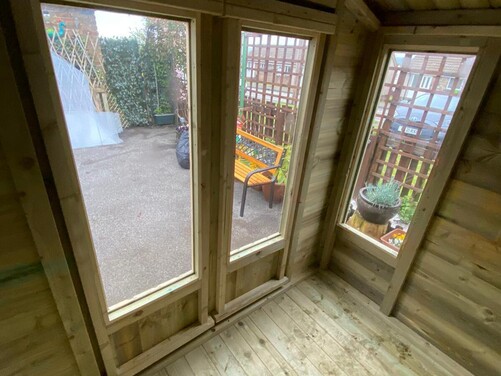 #SHA047 6x6 Apex Summer House