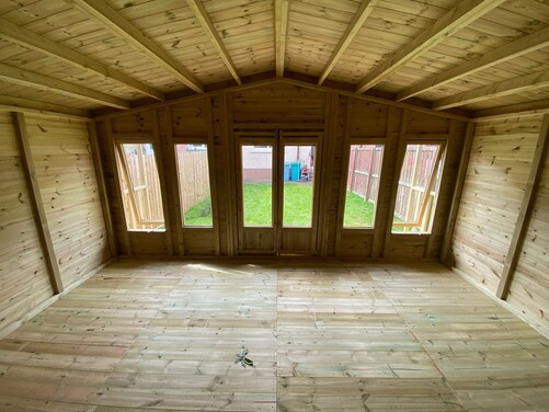 #SHA048 16x15 Apex Summer House