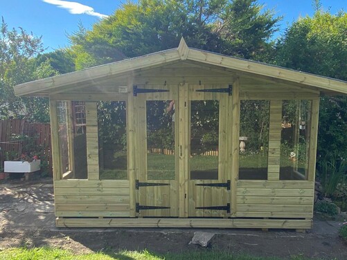 #SHA049 12x8 Apex Summer House