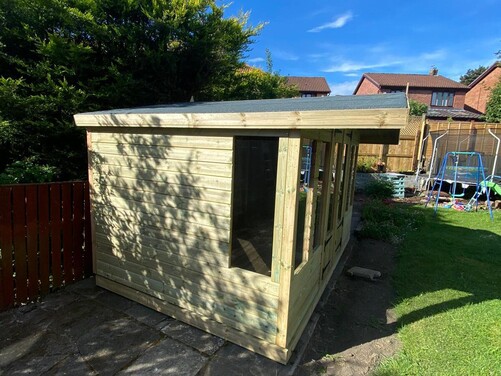 #SHA049 12x8 Apex Summer House