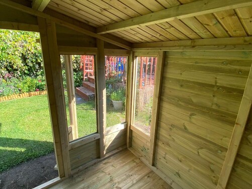 #SHA049 12x8 Apex Summer House