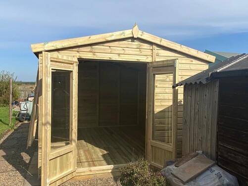 #SHA053 12x10 Apex Summer House