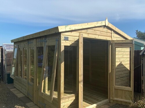 #SHA053 12x10 Apex Summer House