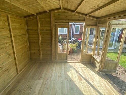 #SHA053 12x10 Apex Summer House