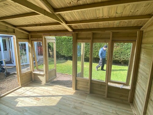 #SHA053 12x10 Apex Summer House