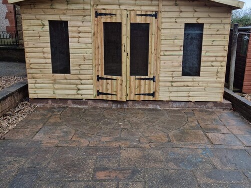 #SHA054 14x11 Apex Summer House