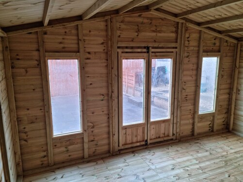 #SHA054 14x11 Apex Summer House