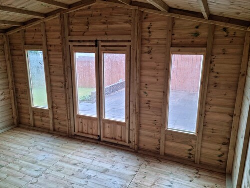 #SHA054 14x11 Apex Summer House