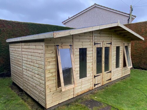 #SHA055 18x10 Apex Summer House