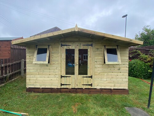 #SHA056 14x10 Apex Summer House