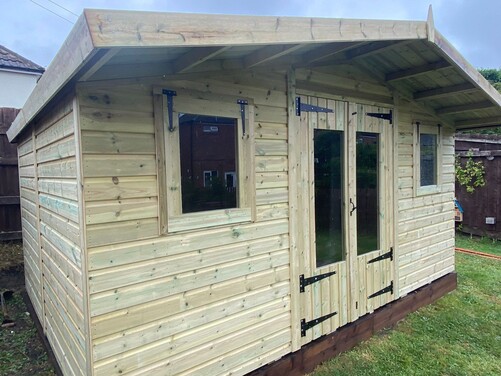 #SHA056 14x10 Apex Summer House