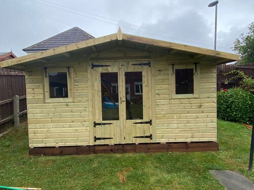 #SHA056 14x10 Apex Summer House